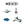 Load image into Gallery viewer, Anime Mini Mecha Figure G Prize Blind Box Collection Set
