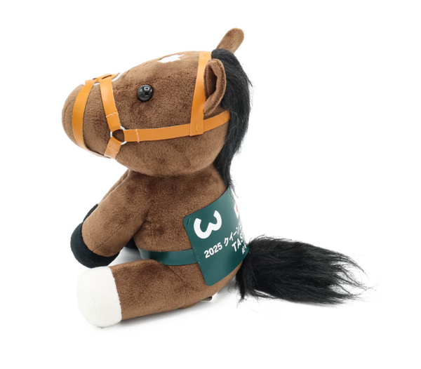 Idol Horse Tastiera Queen Elizabeth II Cup 2025 Plush Toy M Size