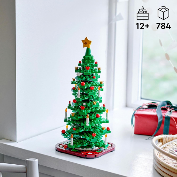 LEGO Iconic Mini Christmas Tree Building Set