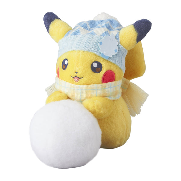 Pokemon Pikachu Playing in the Snow Plush