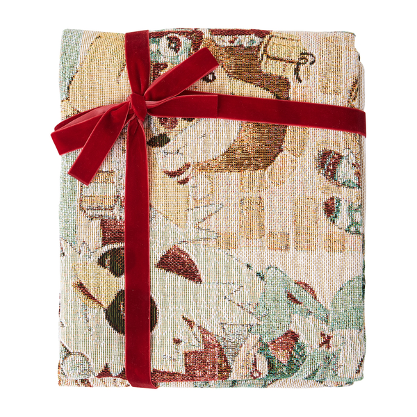 Pokemon Holiday Blessings Jacquard Blanket