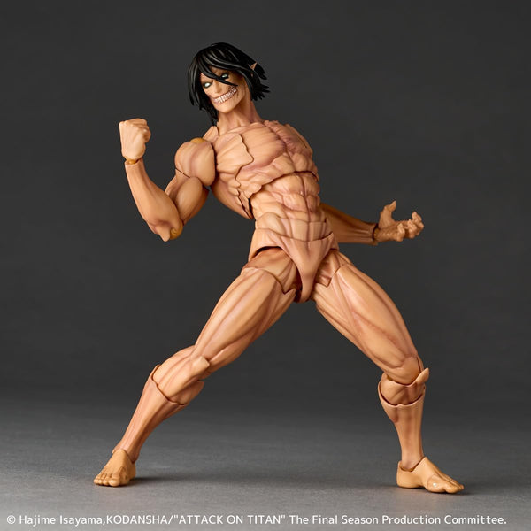 Kaiyodo Revoltech Amazing Yamaguchi Attack on Titan Eren Yeager Action Figure