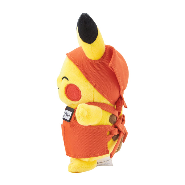 Pokemon Pikapika Mart Staff Outfit Plush Pikachu