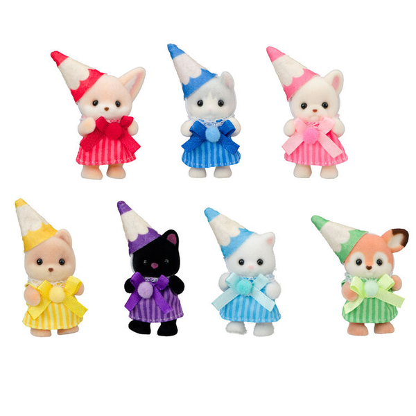 Sylvanian Families Baby Colorful Pencil Set 7 Piece