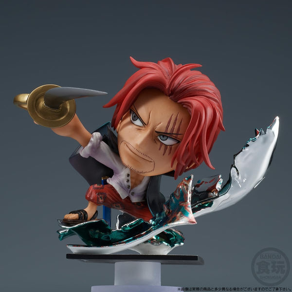 Bandai Niformation One Piece Shanks Deformed Figure with Chewing Gum