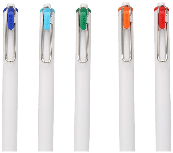 Mitsubishi Pencil uni-ball one Gel Ink Pen Set – 8 Colors, 0.38 mm (UMNS388C)