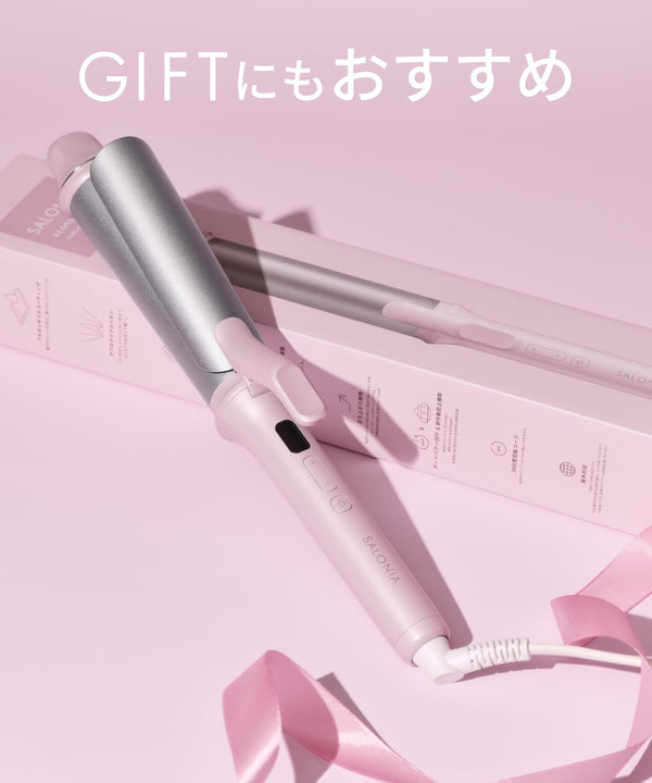SALONIA Glossy Care Curling Iron 38mm