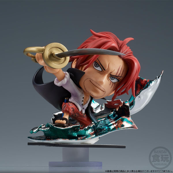 Bandai Niformation One Piece Shanks Deformed Figure with Chewing Gum