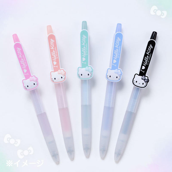 Sanrio I Love Hello Kitty Juice 0.5 mm Gel Ink Ballpoint Pen – 5 Colors