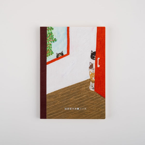 Hobonichi A5 Grid Notebook – Keiko Shibata “Dare ga Kita” (Who’s Here?)