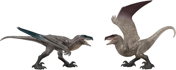 Mattel Jurassic World Mutadon Damage Reveal 2-Pack Action Figures JLD30