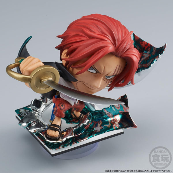 Bandai Niformation One Piece Shanks Deformed Figure with Chewing Gum