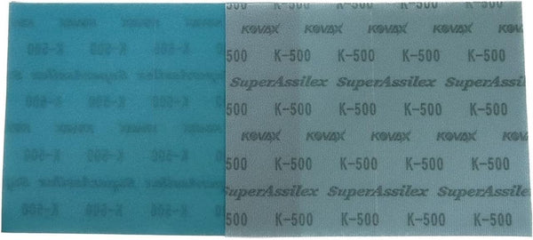 KOVAX Eagle Abrasives Super Assilex Sky Blue Sheet K-600 Grit  50 Sheets