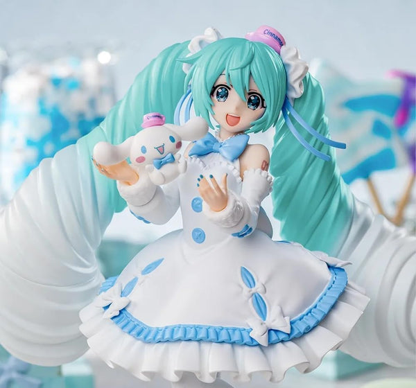 SEGA Luminasta Hatsune Miku x Cinnamoroll White Dress Ver Figure