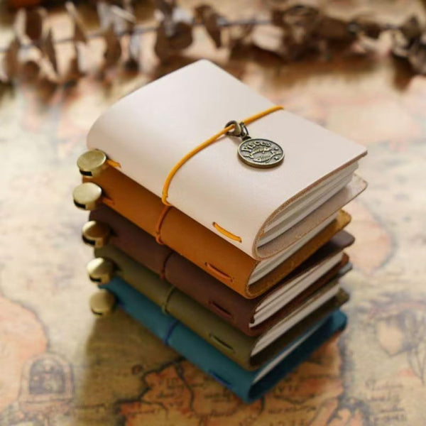 Genuine Leather Traveler’s Notebook Passport Size