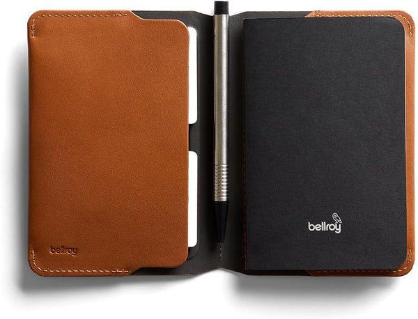 Bellroy A6 Leather Notebook Cover – Minimalist Journal Case