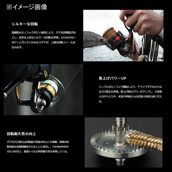 Daiwa 22 Tournament ISO 3000XH-LBD 00066013 Spinning Reel