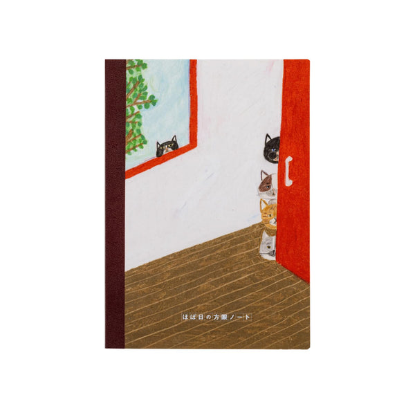 Hobonichi A5 Grid Notebook – Keiko Shibata “Dare ga Kita” (Who’s Here?)