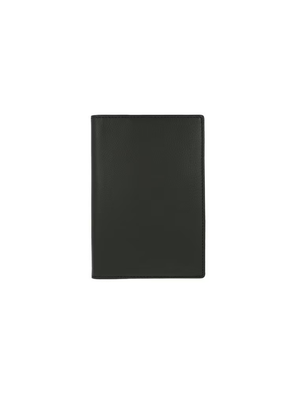Delfonics A6 Leather Diary Cover Genuine Leather Notebook Cover with Card Slots & Pen Holder Minimalist Planner Case