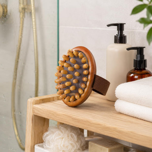 TTETNLY Beech Wood Air Cushion Massage Brush