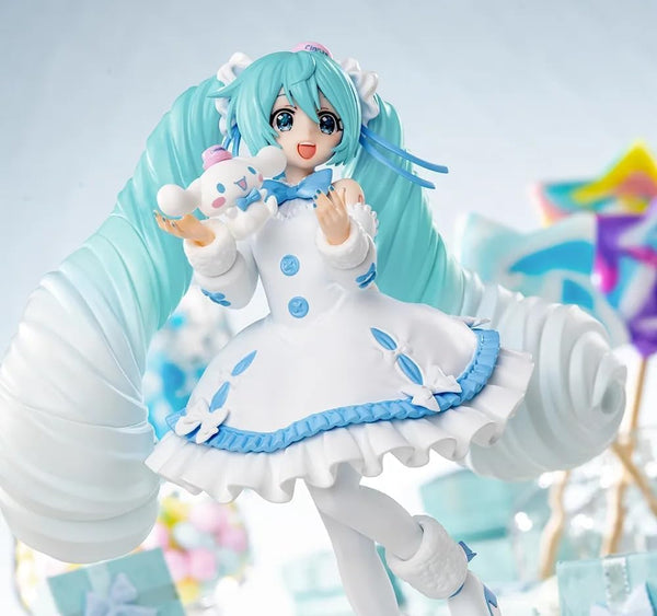 SEGA Luminasta Hatsune Miku x Cinnamoroll White Dress Ver Figure