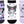Load image into Gallery viewer, Sanrio Kuromi Kids Socks 3-Pack
