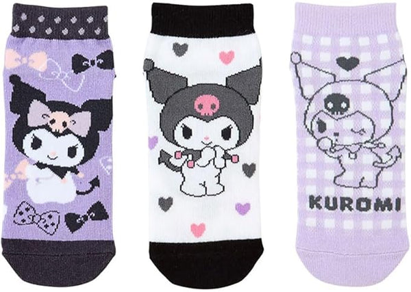 Sanrio Kuromi Kids Socks 3-Pack