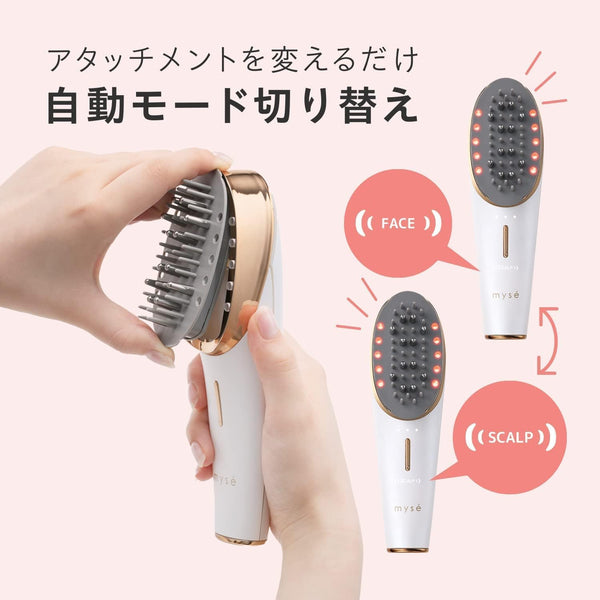 Ya-man Myse Scalp Lift Plus EMS Electric Scalp & Facial Brush