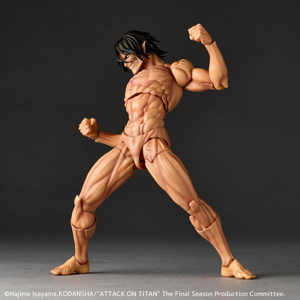 Kaiyodo Revoltech Amazing Yamaguchi Attack on Titan Eren Yeager Action Figure