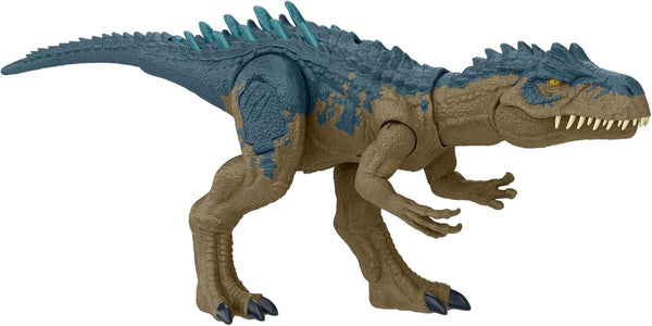 Mattel Jurassic World Battle Action Roaring Allosaurus Dinosaur Action Figure HRX50