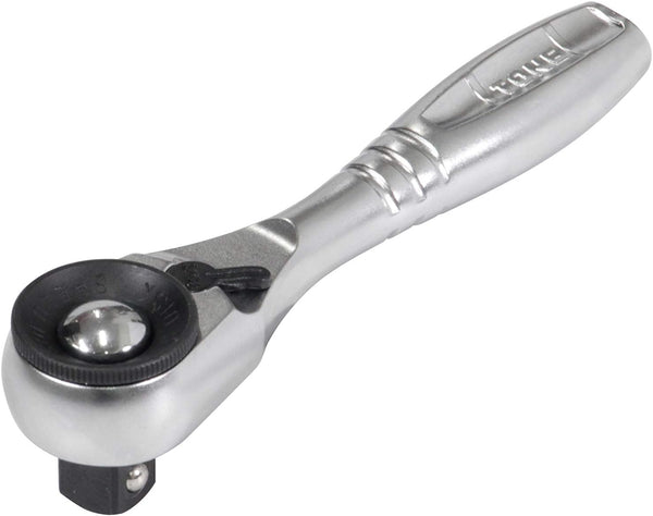 TONE Short Ratchet Handle 9.5 mm (3/8") Drive RH3HQS