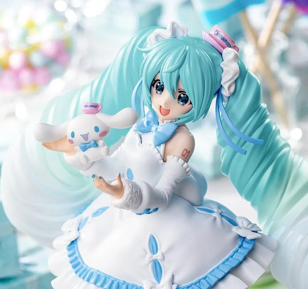SEGA Luminasta Hatsune Miku x Cinnamoroll White Dress Ver Figure
