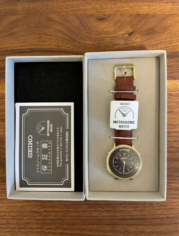 Seiko SMW001A Standard Line Dark Brown Metronome Watch