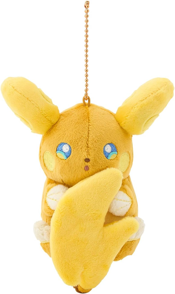 Pokemon Center Plush Raichu & Alolan Raichu Magnetic Pair Mascot