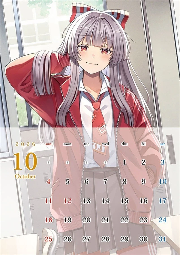 Touhou Project 2026 Calendar