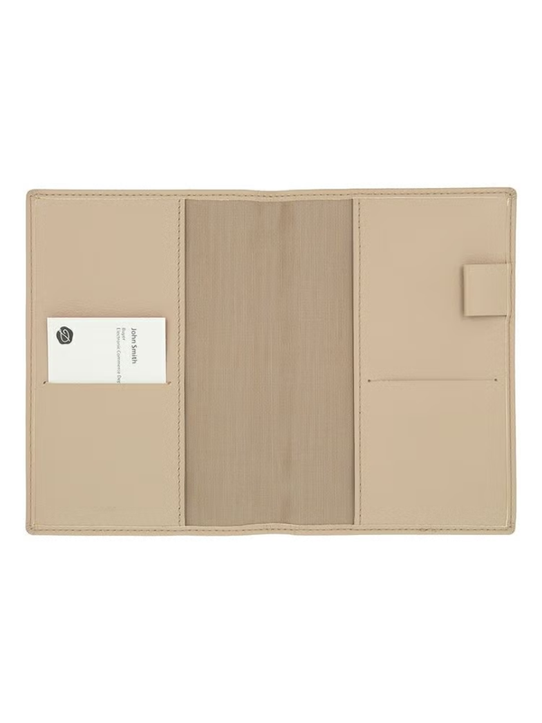 Delfonics A6 Leather Diary Cover Genuine Leather Notebook Cover with Card Slots & Pen Holder Minimalist Planner Case