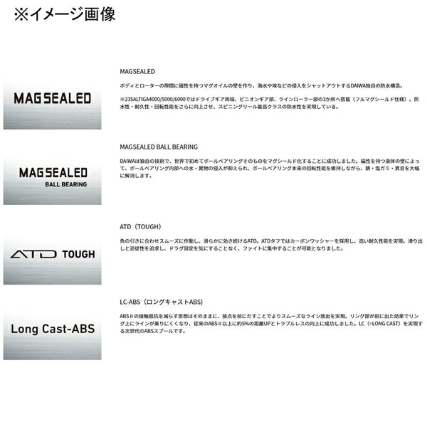 Daiwa 23 Saltiga 6000-P Spinning Reel