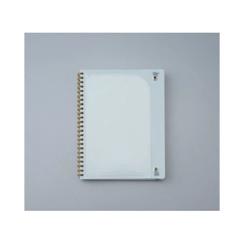 Kokuyo Softring Notebook A5 Light Blue, 4mm Grid Ring Notebook