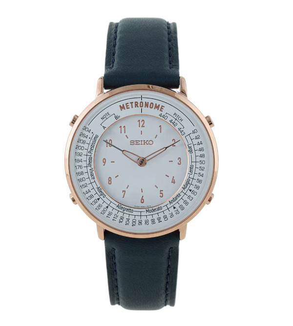 Seiko Metronome Limited Elegant Series SMW002APN White×Navy Watch