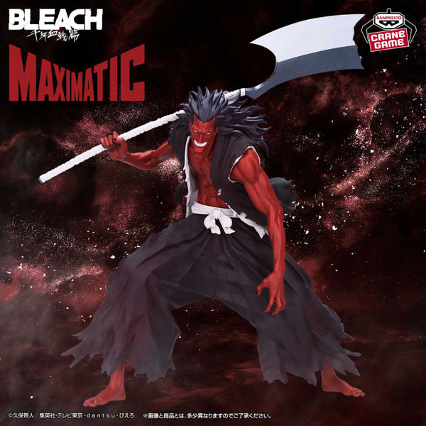 BLEACH MAXIMATIC Kenpachi Zaraki Bankai Figure