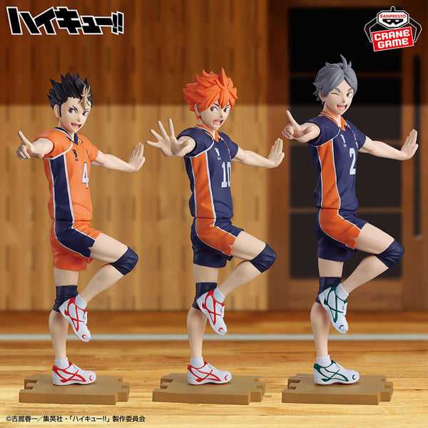 Haikyu!! Ippon Naisser Figure Set Shoyo Hinata, Yu Nishinoya & Koshi Sugawara