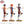 Load image into Gallery viewer, Haikyu!! Ippon Naisser Figure Set Shoyo Hinata, Yu Nishinoya &amp; Koshi Sugawara
