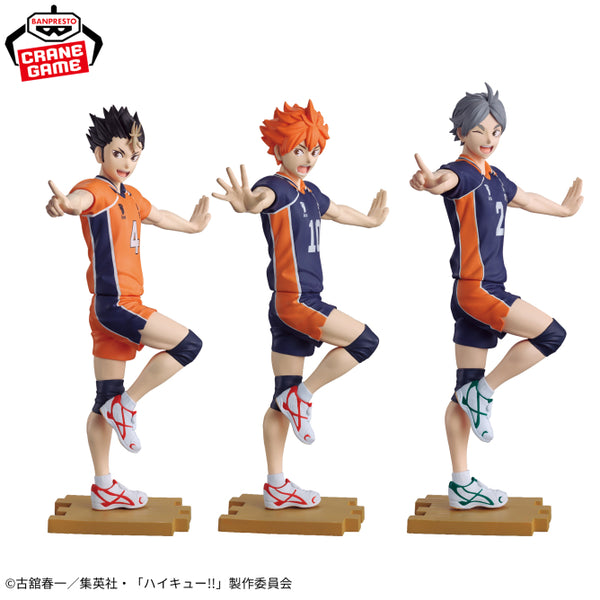 Haikyu!! Ippon Naisser Figure Set Shoyo Hinata, Yu Nishinoya & Koshi Sugawara