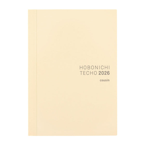 Hobonichi Techo 2026 Cousin A5 Japanese Edition Monday Start Planner