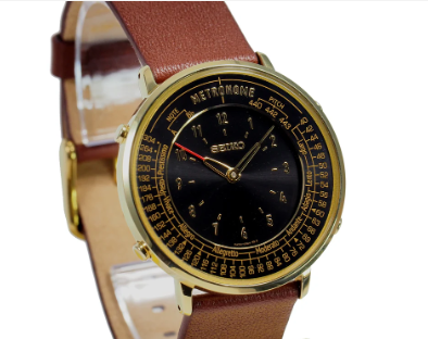 Seiko Metronome Standard Line Dark Brown SMW001A Watch