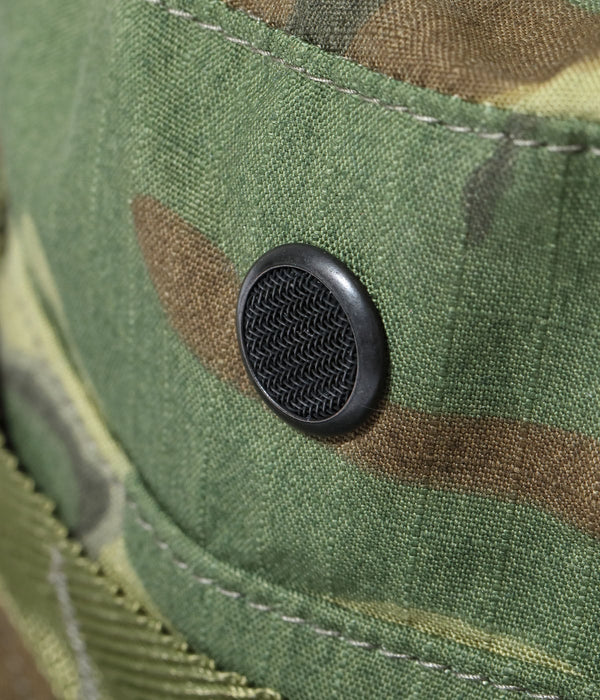 Lot No. BR02853 ERDL CAMOUFLAGE BONNIE HAT - detail