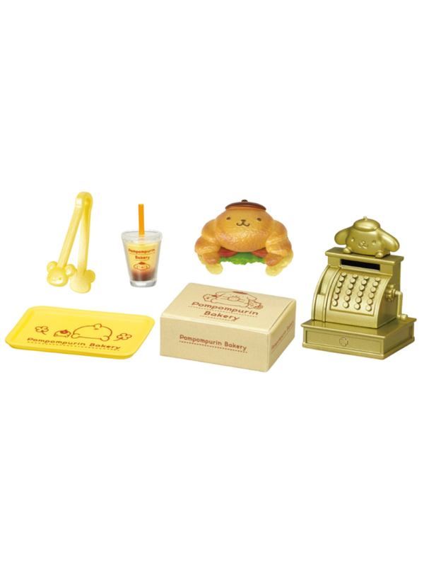 Pompompurin Bakery Mini Figure Set