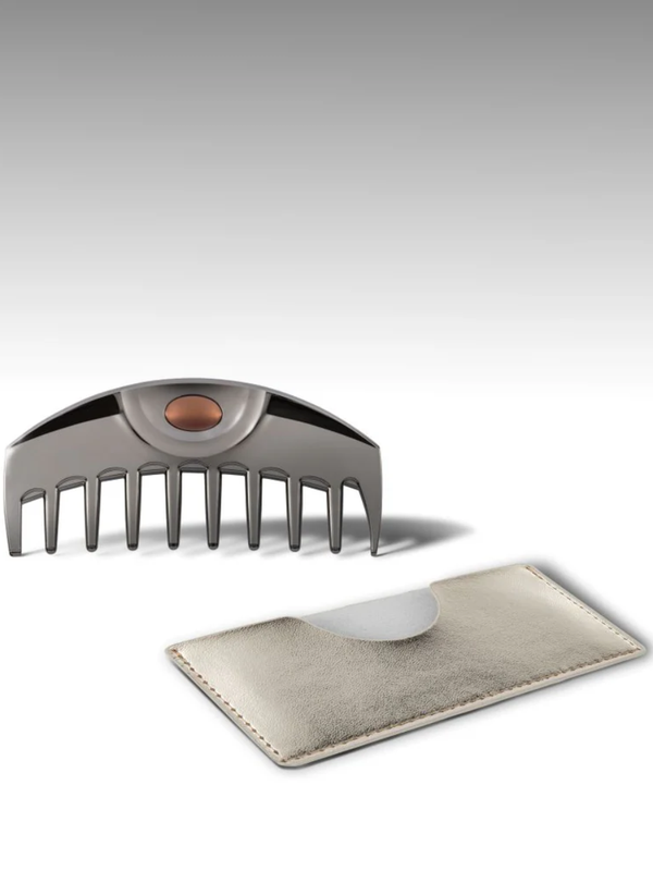 LOVE CHROME PG Wave TSUKI Premium Black Hair Comb