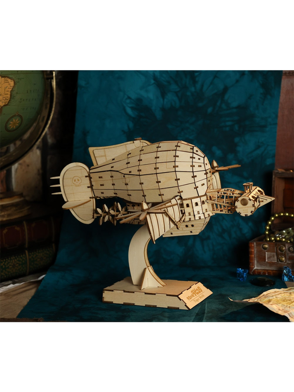 Castle in the Sky Tiger Moth Wooden 3D Puzzle