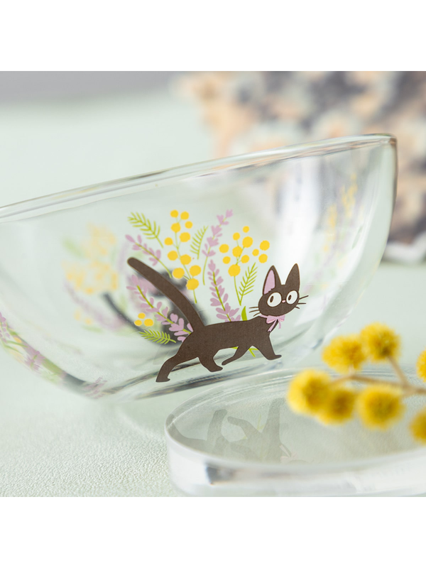 Kiki's Delivery Service Flower Bouquet Square Glass Bowl